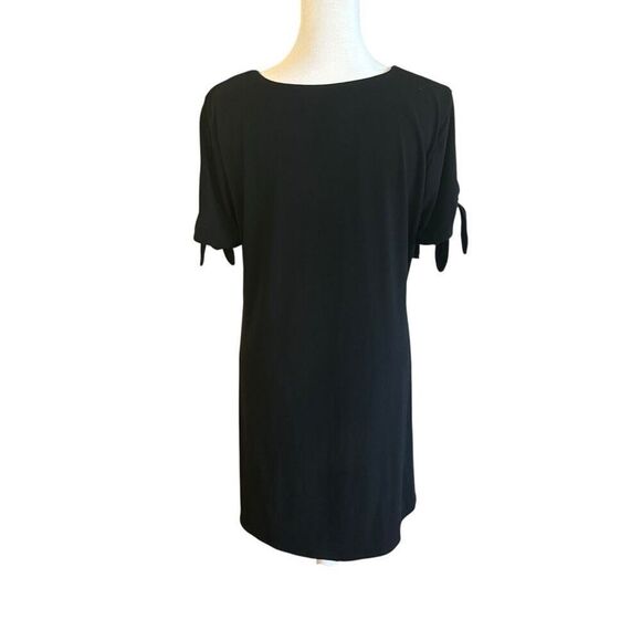 Cece black shoulder tie dress size medium - Picture 2 of 4